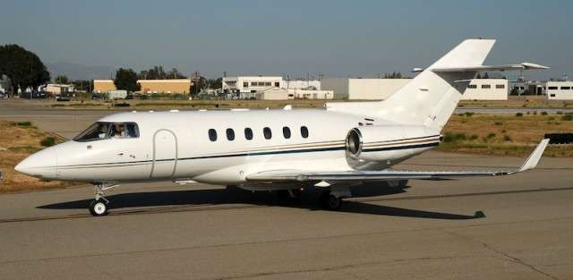 Book a private flight on a Hawker 850XP