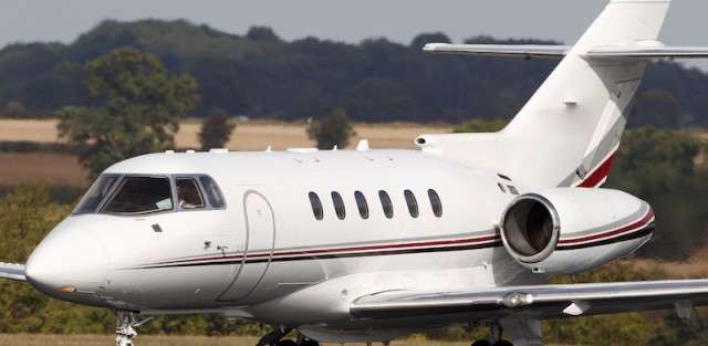 Hawker 800XP Charter Jet