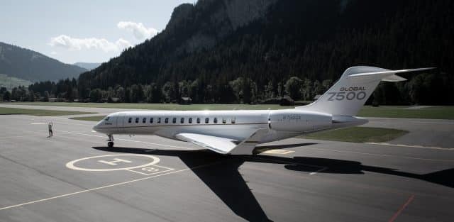 Global 7500 Private jet