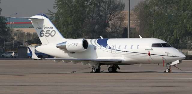 Challenger 650 Private Jet