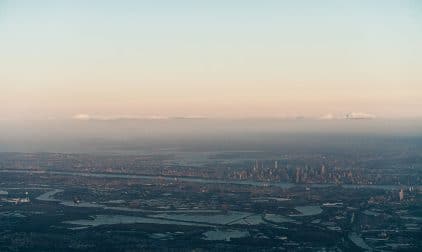 A view of New York and New Jersey