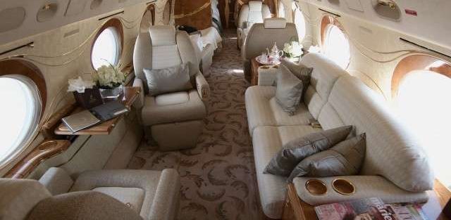 Gulfstream business jets_GIV-SP interior