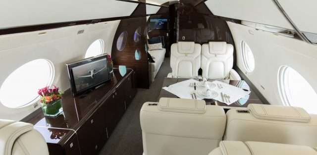 Gulfstream G650 Interior Design | Stratos Jet Charters, Inc.