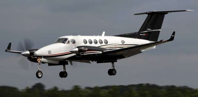 King Air 250 charter flight