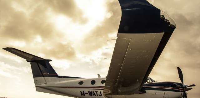 Photo of a Beechcraft King Air 250