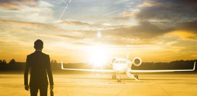 private jet charter and business traveller