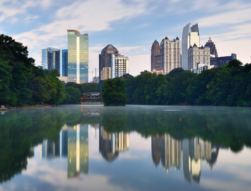 Downtown Atlanta, Georgia.