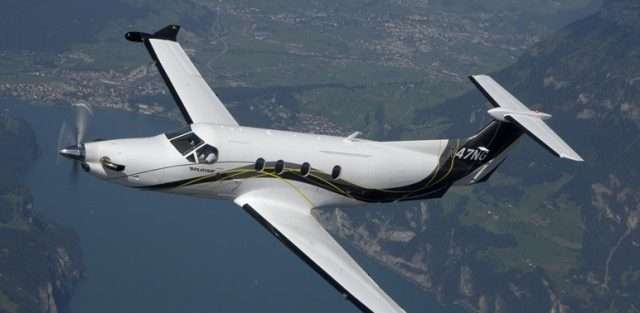 turboprop charter planes - Pilatus PC12