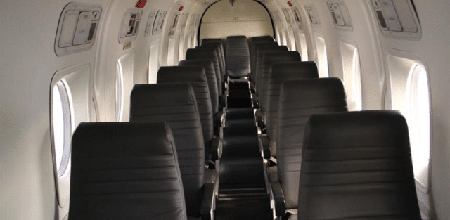 Interior Beech 1900 Charter